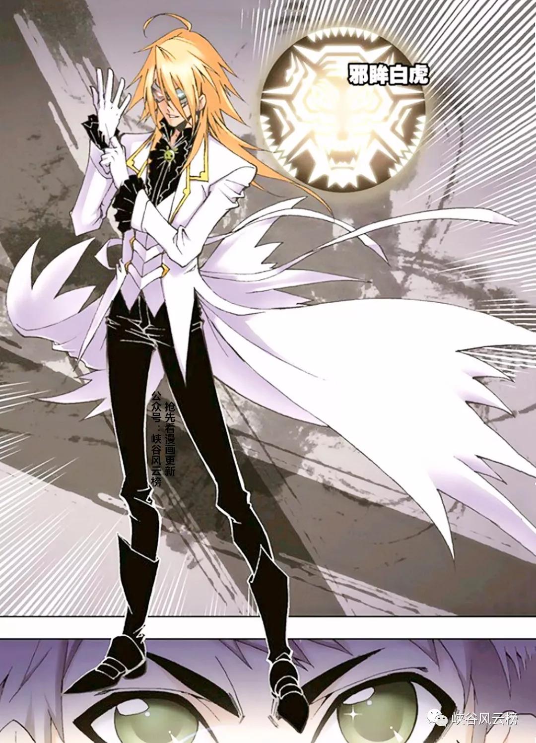 斗罗大陆漫画:特别篇,揭秘帅气老大戴沐白,武魂邪眸白虎