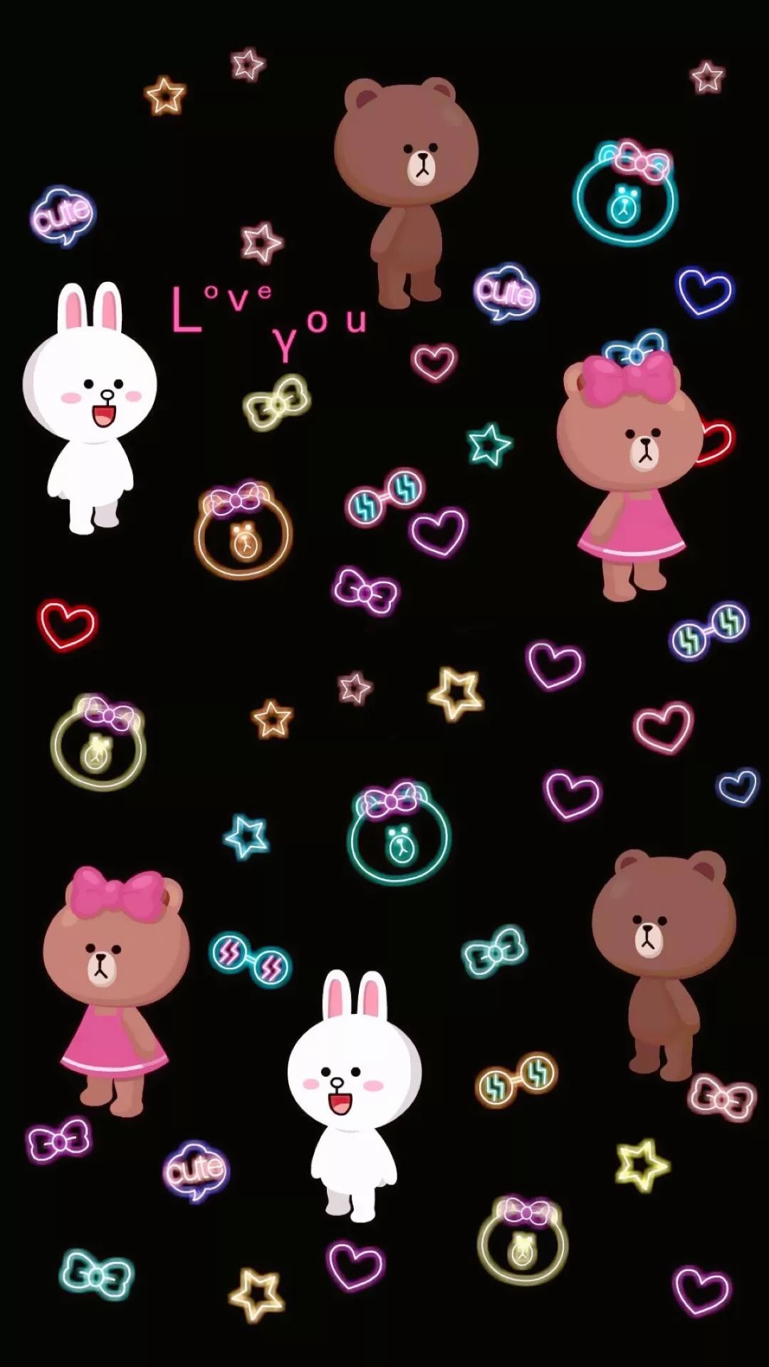 往期回顾line布朗熊壁纸