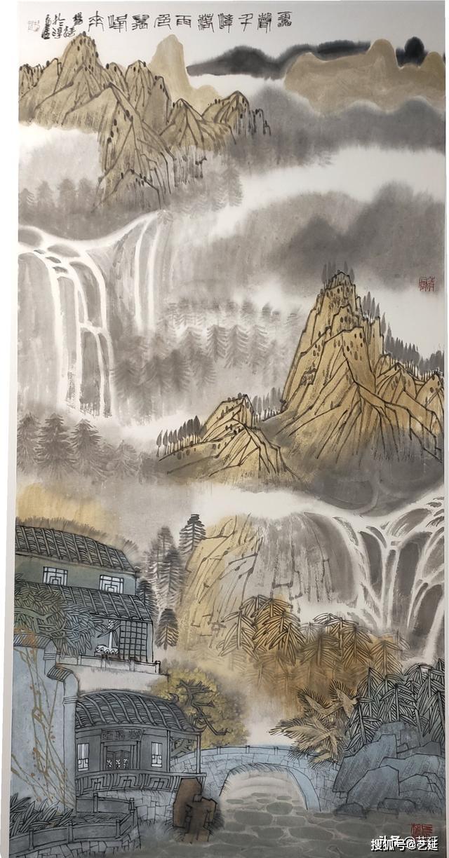 艺术家福建省画院原副院长杨挺老师最近一次展出的作品欣赏