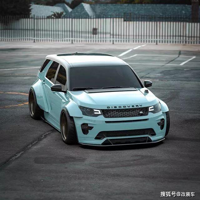 揽胜星脉不务正业改宽体低趴suv也能玩出瓦罐的感觉