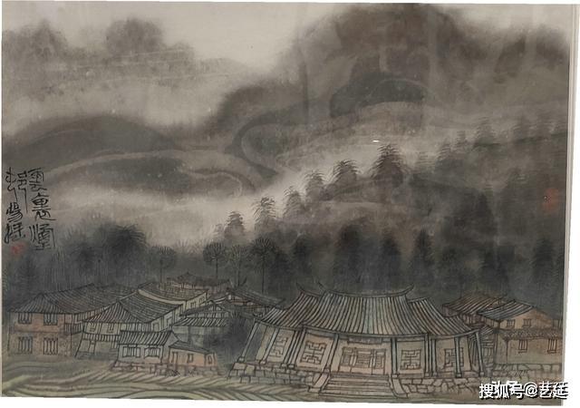 艺术家福建省画院原副院长杨挺老师最近一次展出的作品欣赏