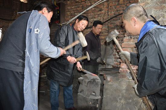 高密非物质文化遗产——高密菜刀_淬火