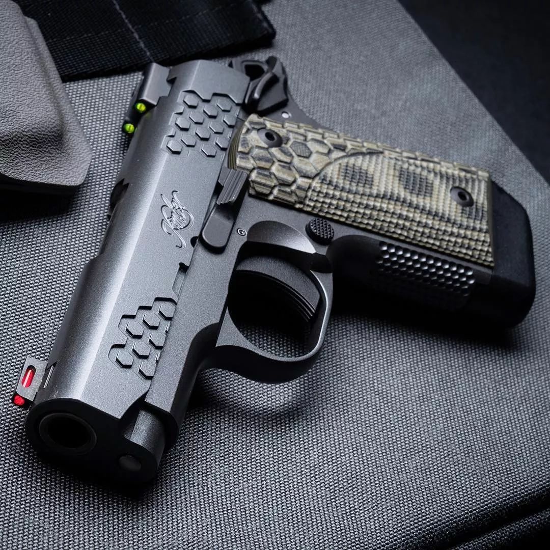 往期精选kimber1911华丽丽的全钢杀神