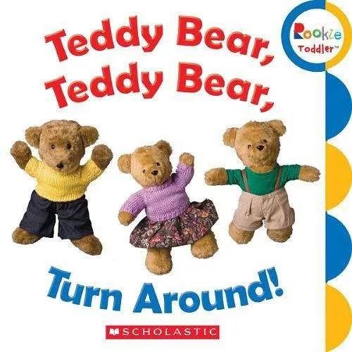沃沃晚安英语跳动全身的睡前童谣teddybearteddybearturnaround