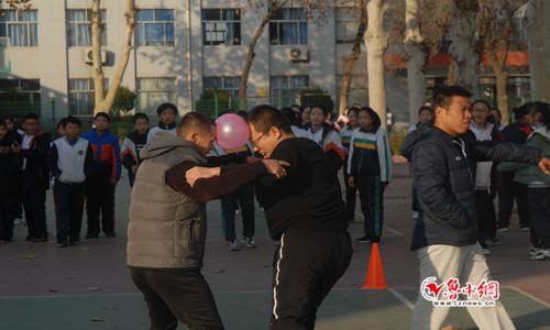 桓台县陈庄中学举行2019“庆元旦、迎新春”教职工运动会(图3)