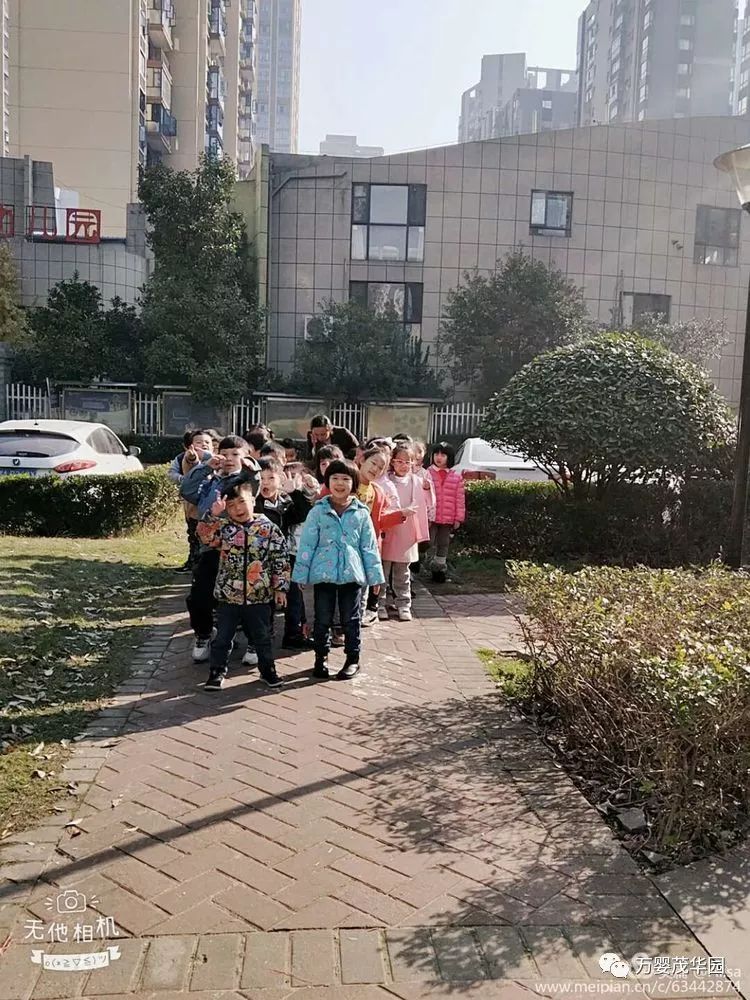 39班来啦茂华小区用心灵感受自然的恩典用脚丈量用手触摸用鼻子闻用