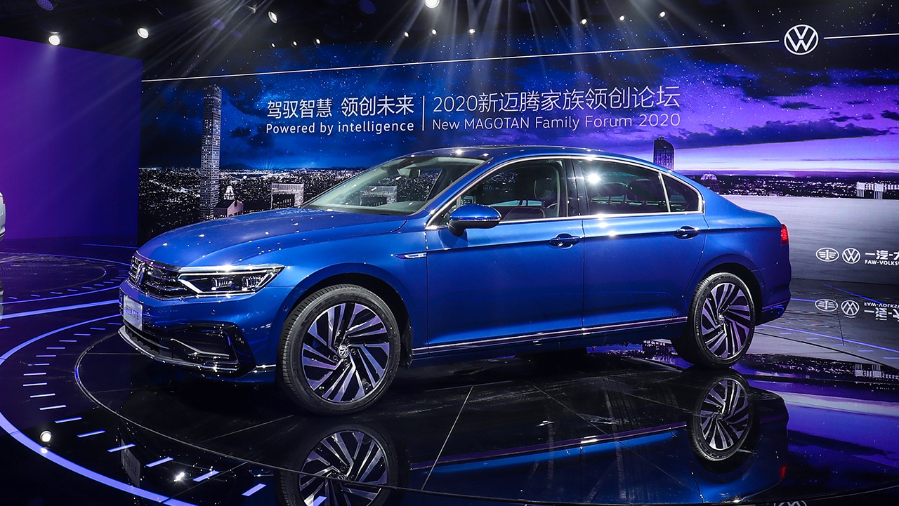 大众新款迈腾/迈腾gte正式上市 售价18.69-30.99万元