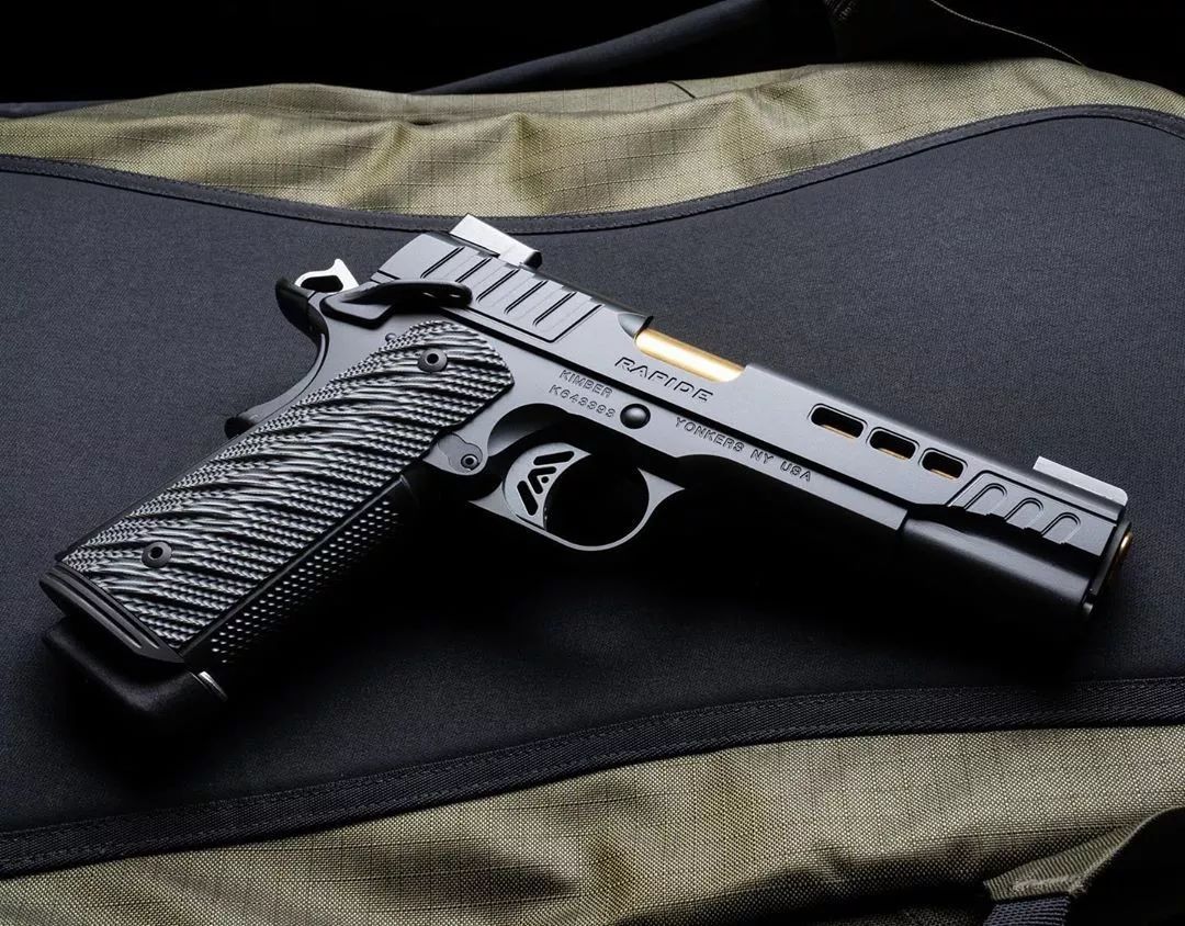 往期精选kimber1911华丽丽的全钢杀神