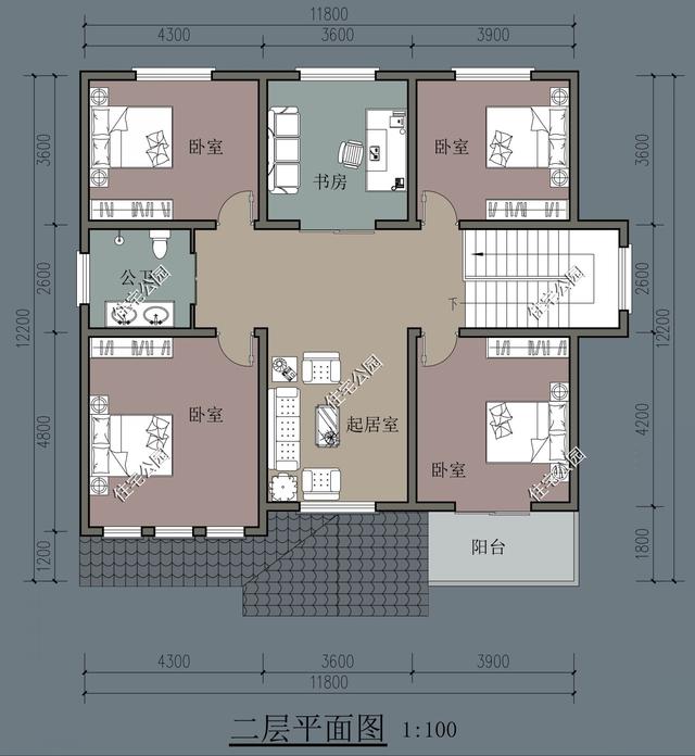 回村自建养老房,这套2层美宅我一定要推荐,父母舒心孩子放心