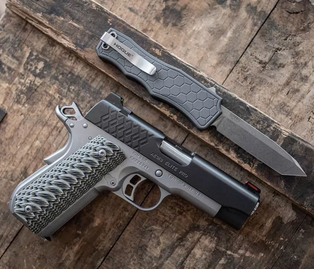 往期精选kimber1911华丽丽的全钢杀神