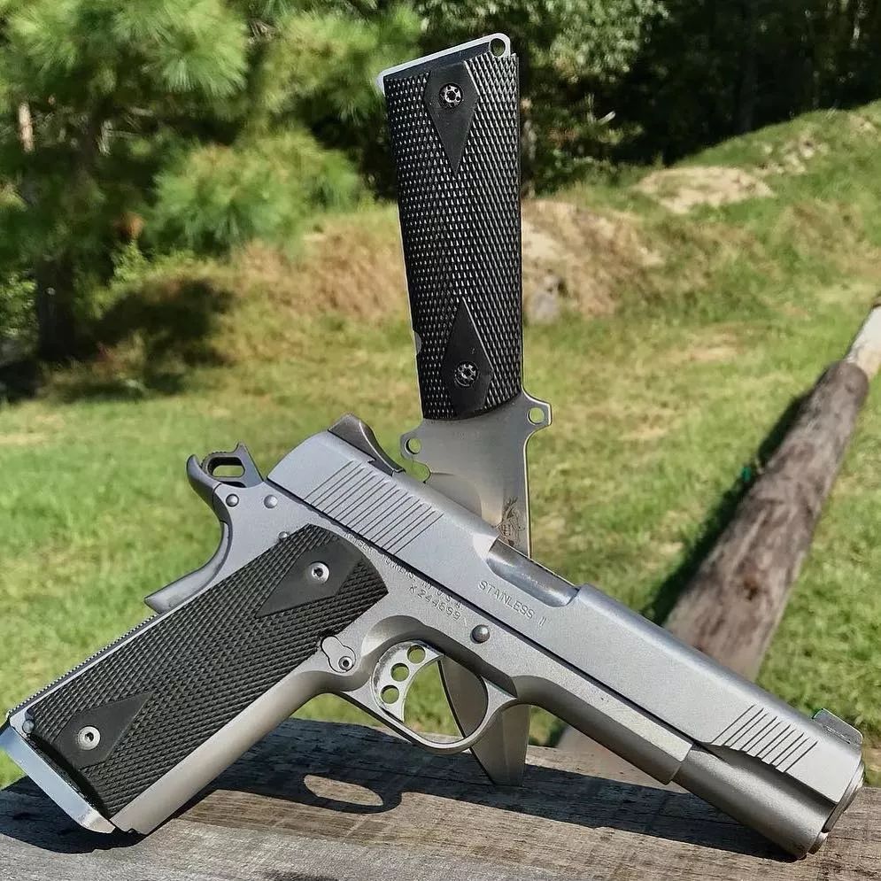 往期精选kimber1911华丽丽的全钢杀神
