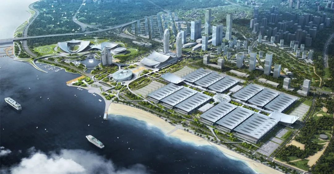 新会展中心"胃口大,对标国际新的东部体育会展新城有多牛?