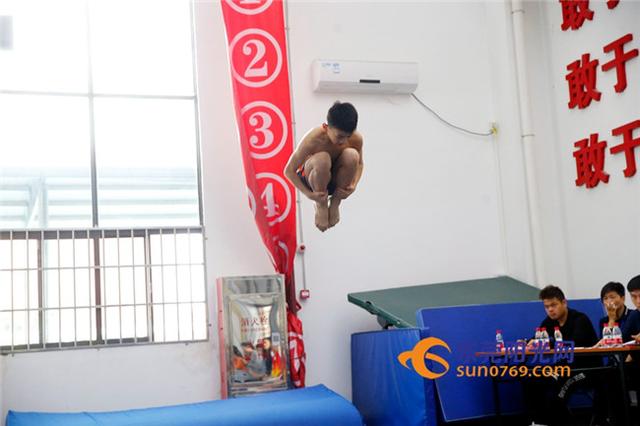 广东省少年儿童跳水(陆上)冠军赛举行