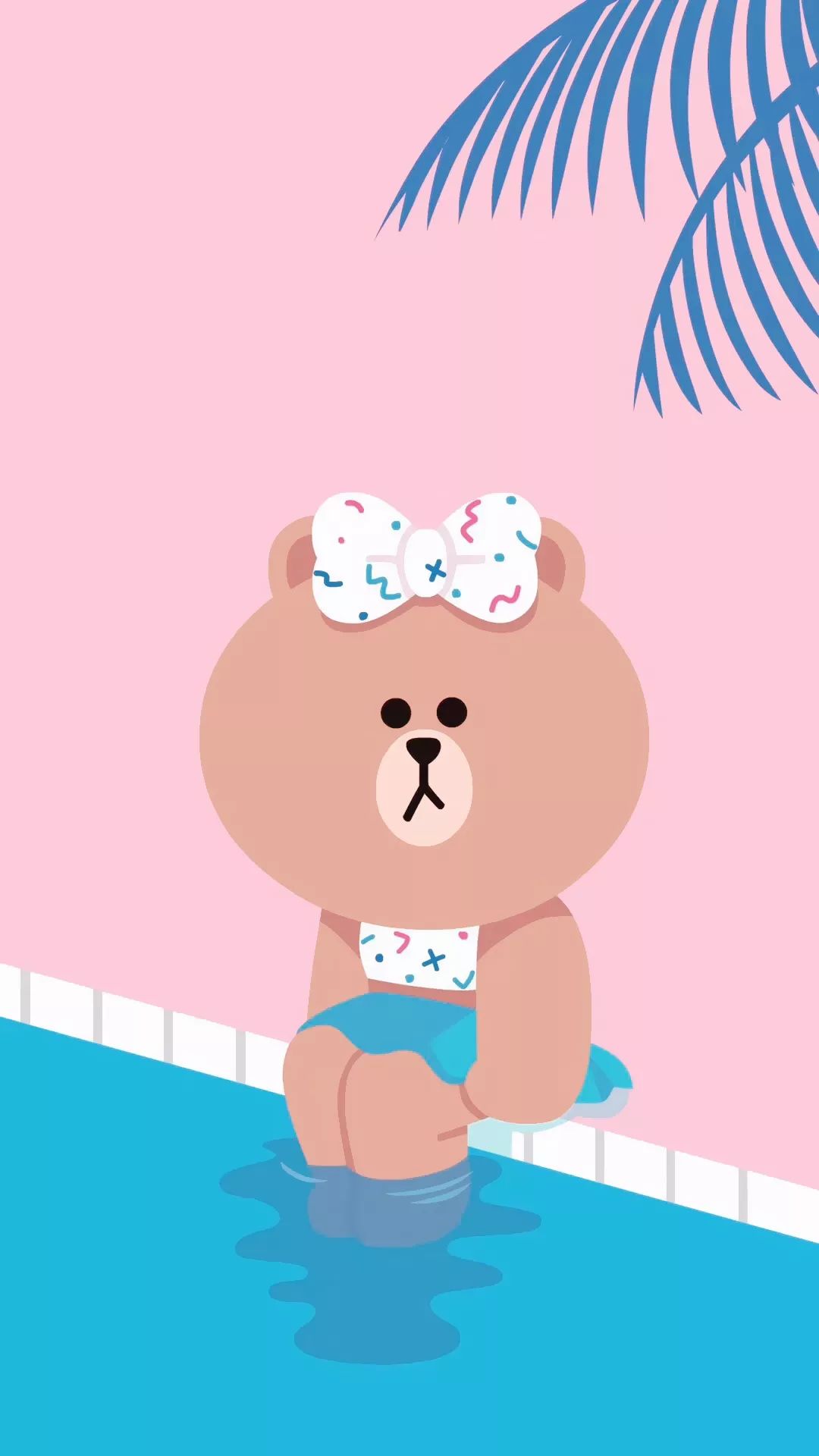 往期回顾line布朗熊壁纸