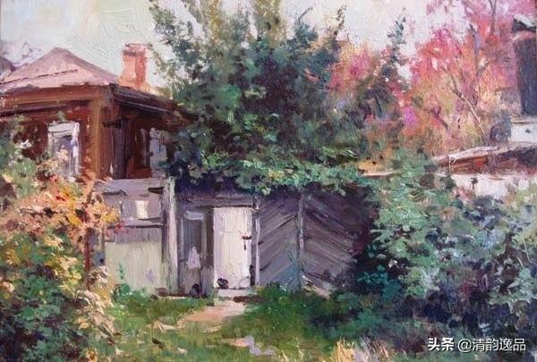 俄罗斯女画家斯维特拉娜风景油画作品欣赏