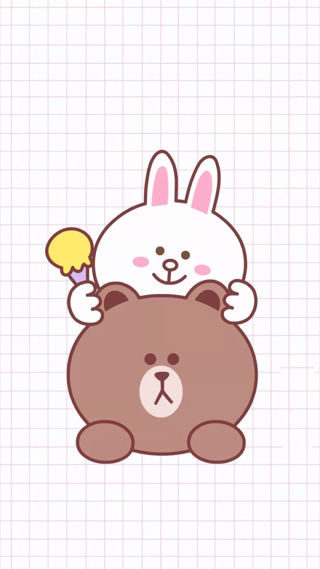 往期回顾line布朗熊壁纸