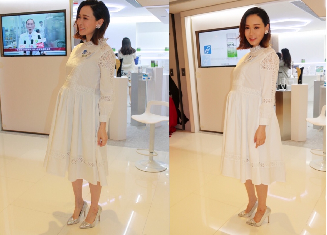 前港姐杨思琦怀孕7个月仍出席活动全程避谈孩子父亲