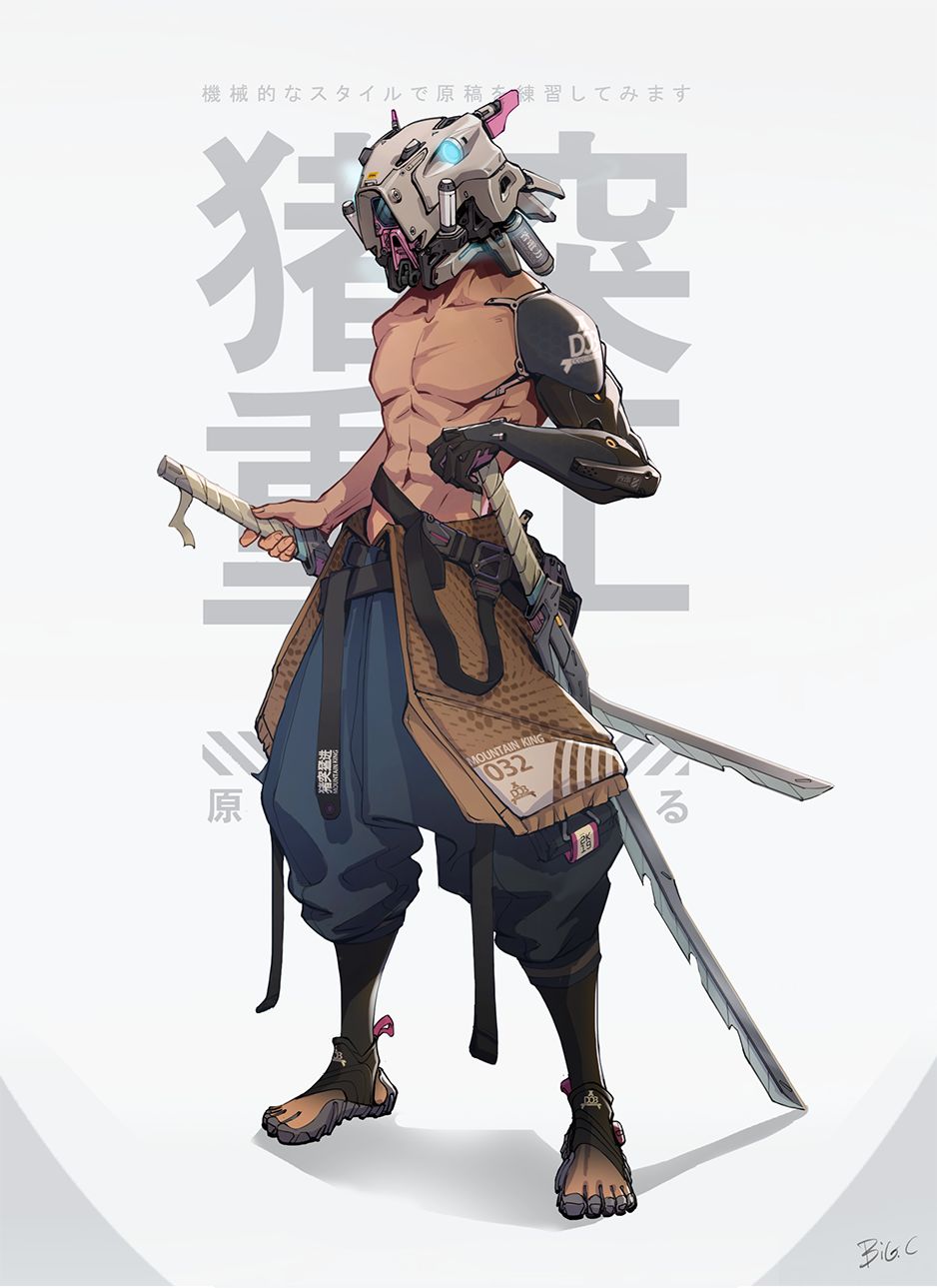 动漫人物壁纸 ·嘴平伊之助(鬼灭之刃)