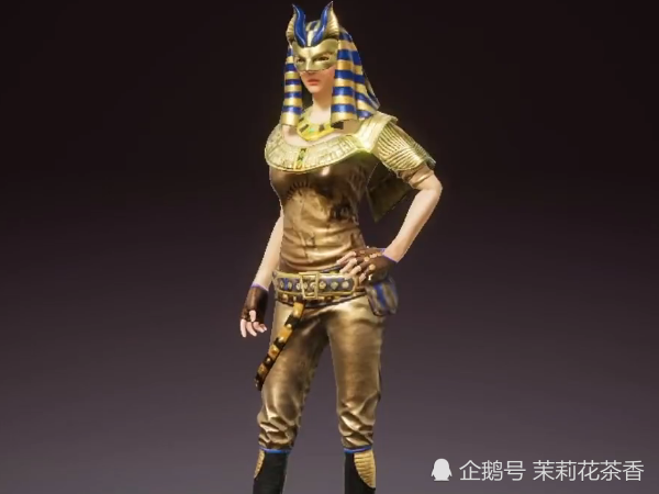 和平精英玩家穿上法老套装实战颜色却变了后悔剁手