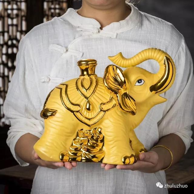 竹露酌年终限量款大金象来袭!大师酿造!低调奢华