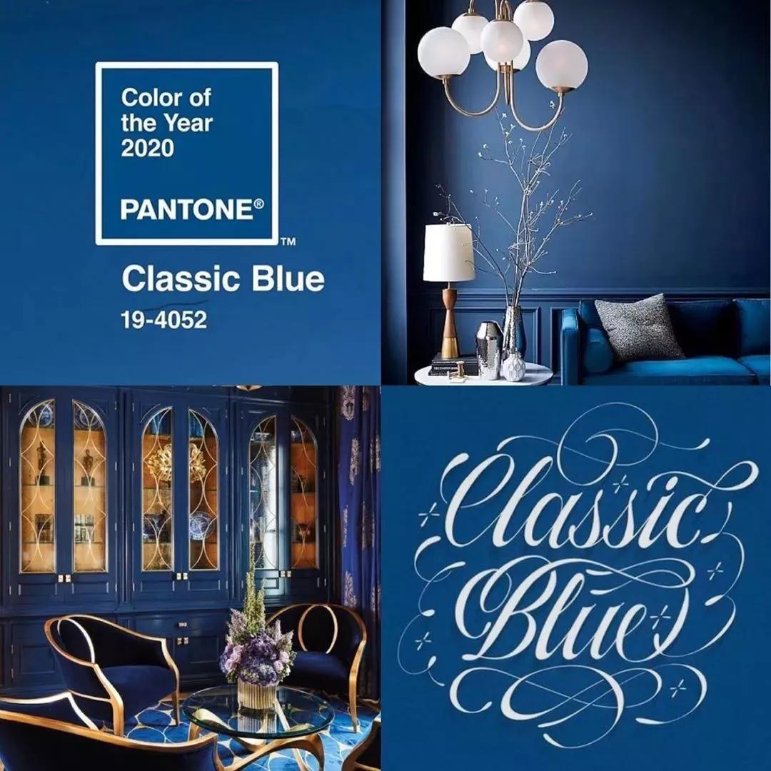 pantone最新公布的2020年度色彩:经典蓝