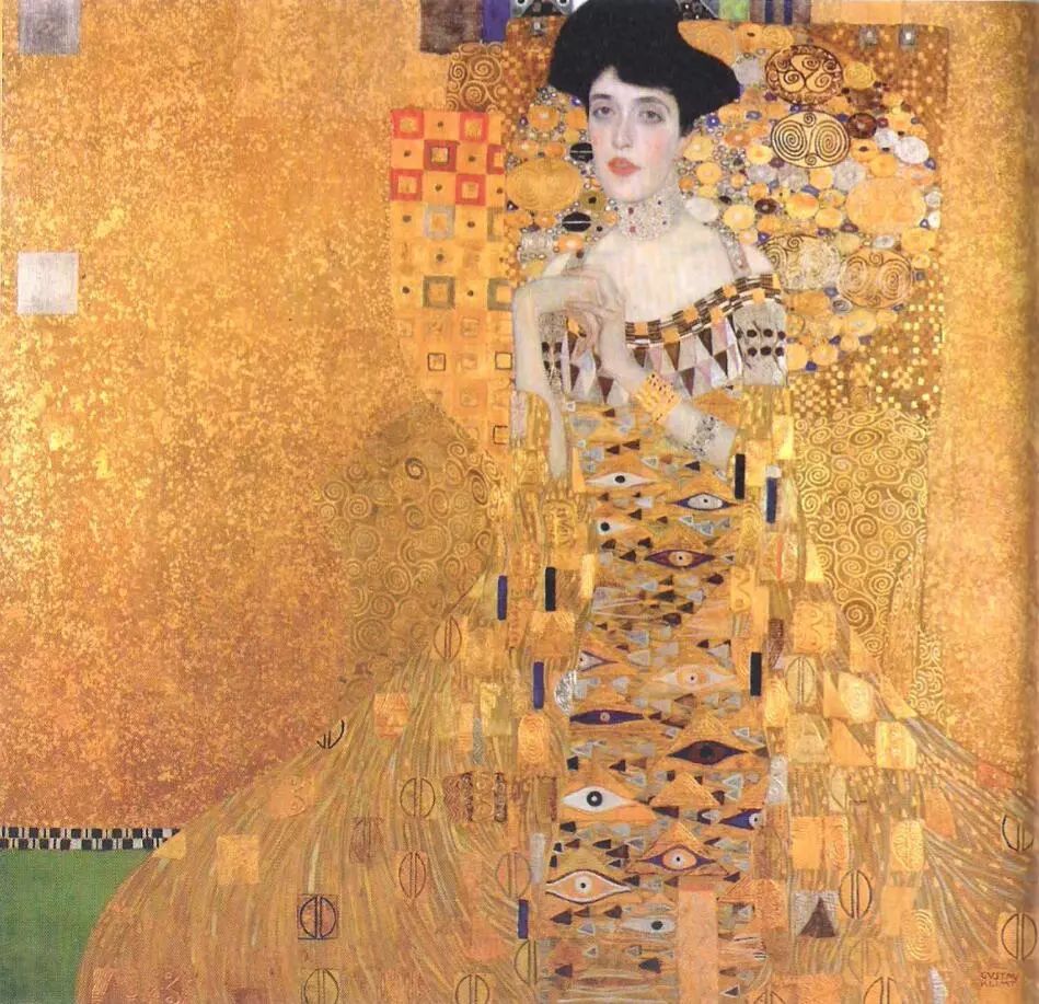 星夜读画家克里姆特与他的黄金之吻