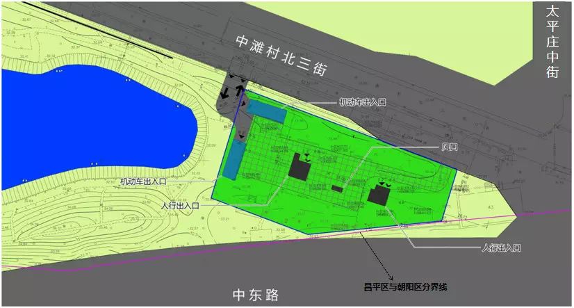 天通苑太平庄中街西侧地下停车场建设工程回龙观京都儿童医院南侧地下