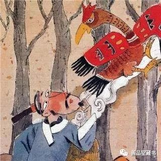 南山有个虎驮羊,尔食肉,我食肠,当急取之勿彷徨.