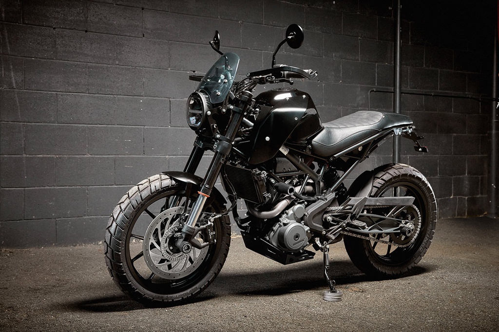 街车秒变复古ktmduke390最成功的改装案例