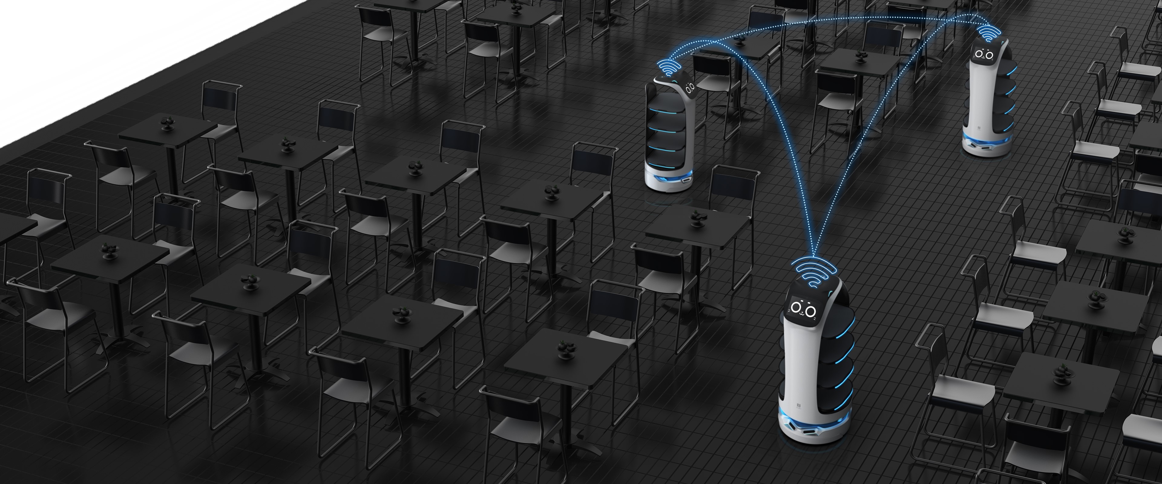 普渡科技推出送餐与回盘两款全新餐饮机器人打造一来一回新闭环