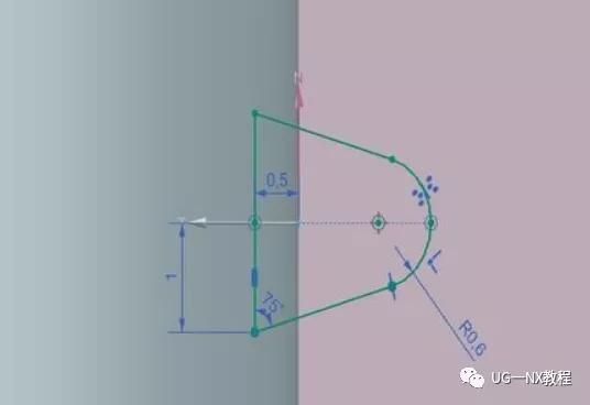 ug自制的螺紋如何進行收尾看完你就會操作了