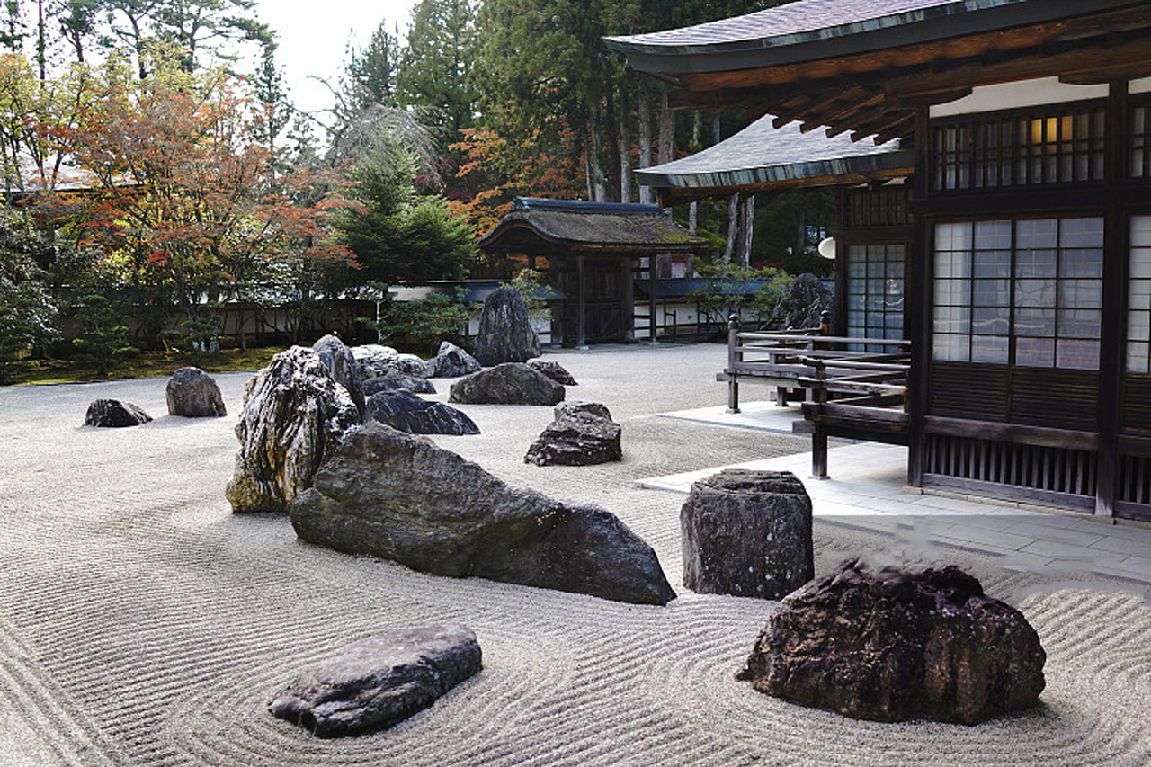 日式小庭院设计实景图图片