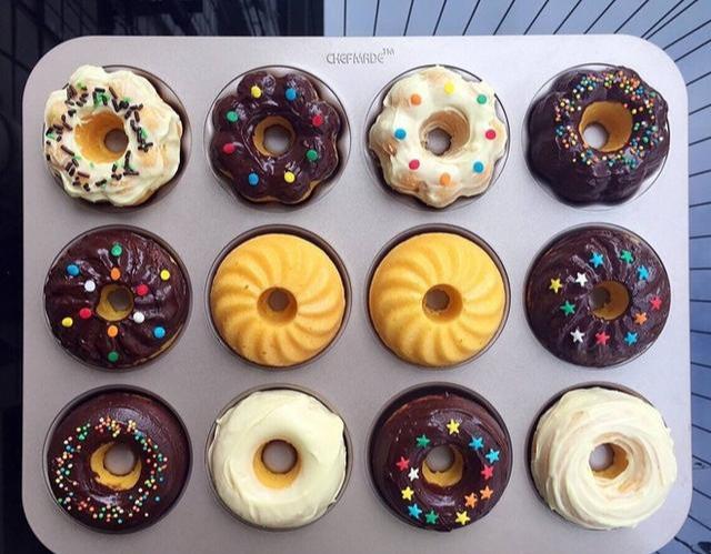 配方教程,烤箱版甜甜圈,松软香甜