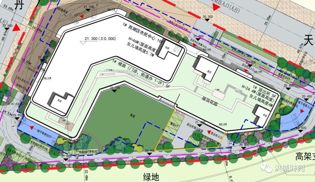 永年区市民中心规划图图片