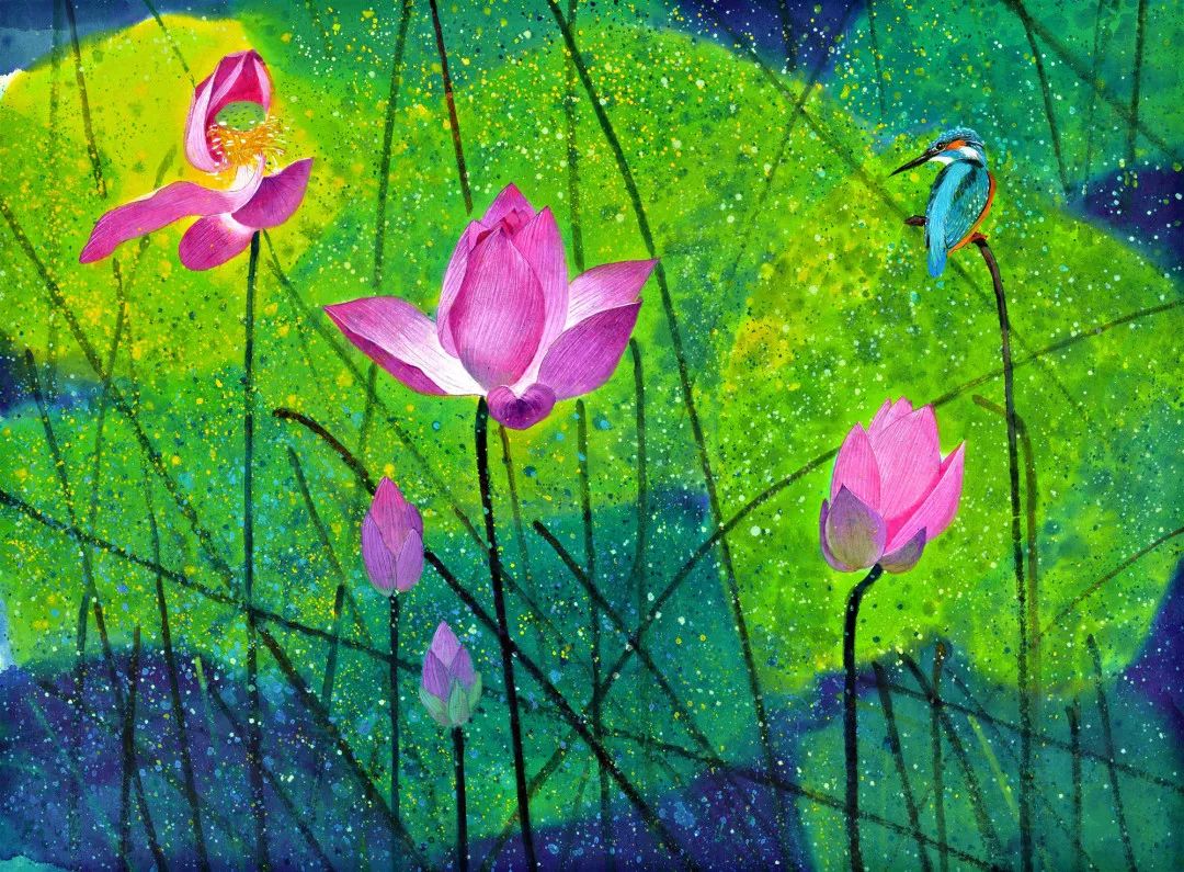 18》在宋连民的很多作品里,整个画面里都充满了光色的美感.