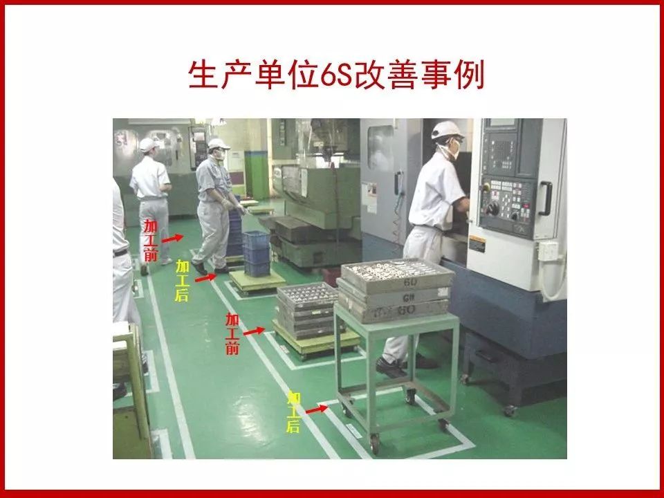 88张工厂车间6s改善案例图,张张经典!