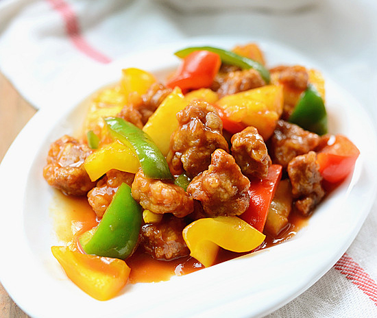 菠萝咕噜肉