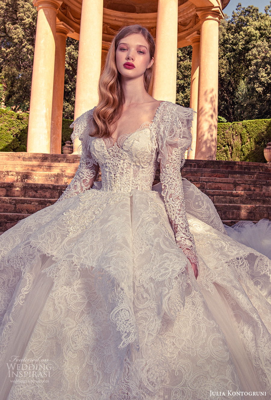 julia kontogruni 2020婚纱系列 圆新娘童话公主梦