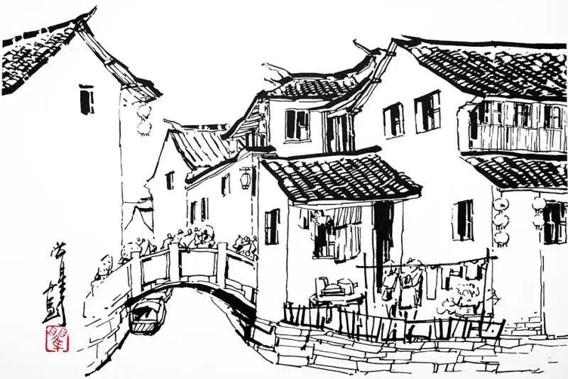 游览新场古镇要不走走这样青石或青砖的小街那就不能说你的脚在新场