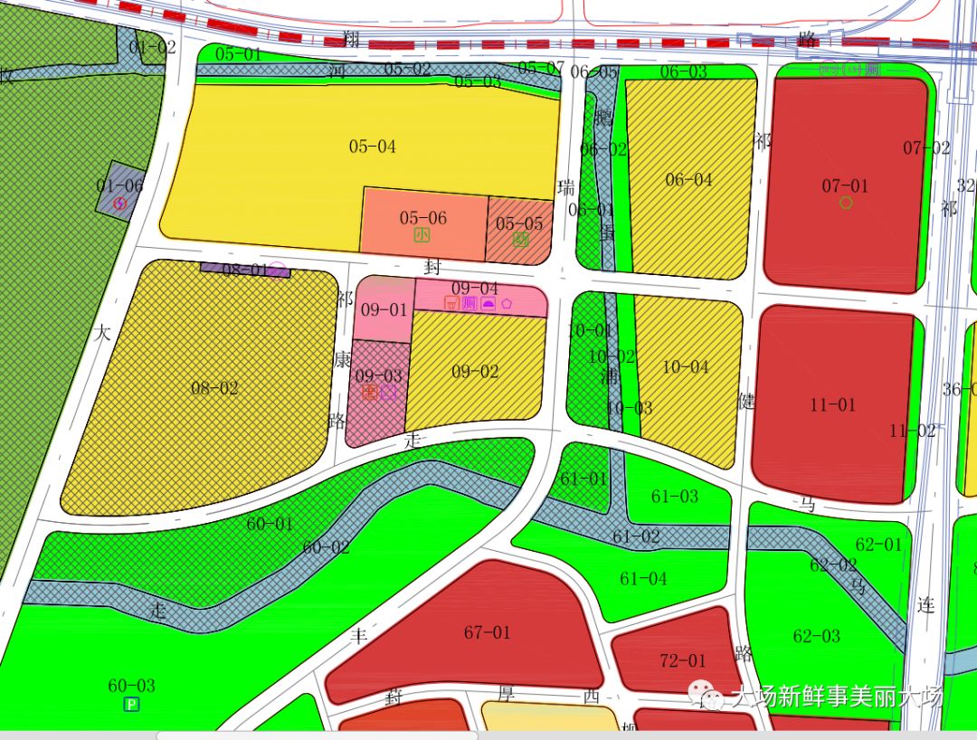 南大板块规划图图片