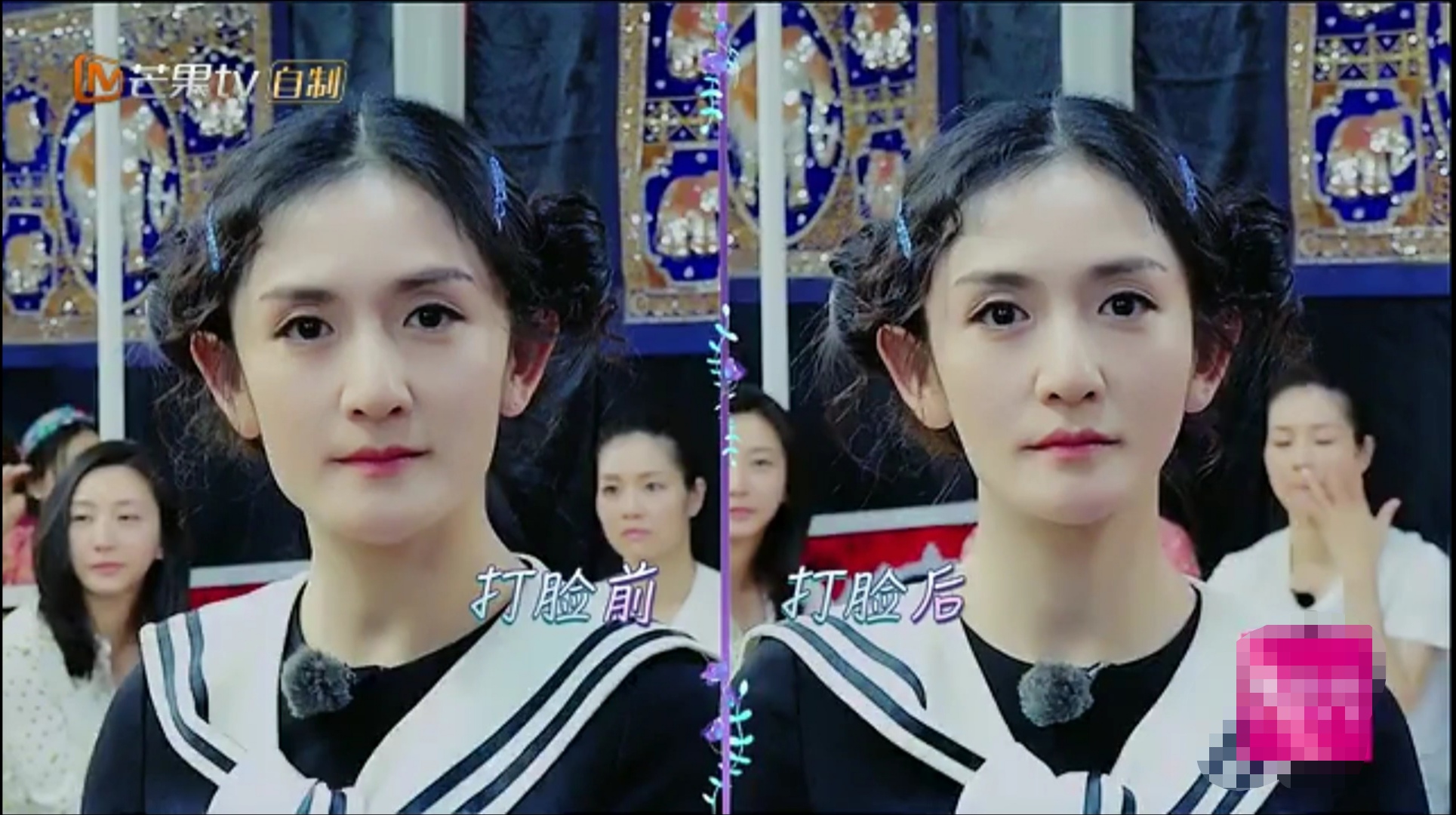 花1000元打脸,谢娜都被打哭了,幸亏霍思燕说脸打瘦了