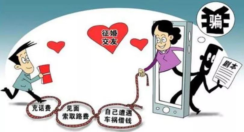 落入了"婚恋"诈骗的陷阱 在办理朱某婚恋诈骗案时 民警发现其实受害人