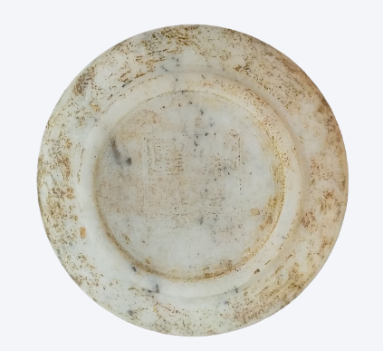 吉祥之器白玉盘