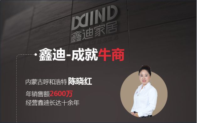 鑫迪木门揭秘年销售额2600万的牛商魔法