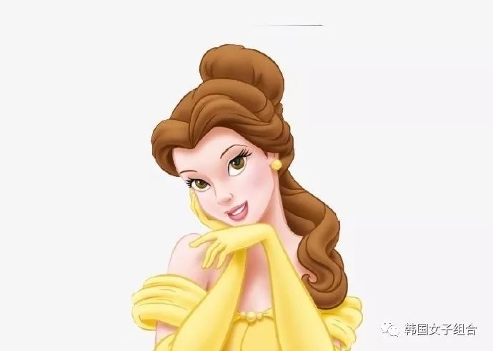 完全就是迪士尼公主真人版的女团爱豆,仿佛进入了迪士尼乐园!