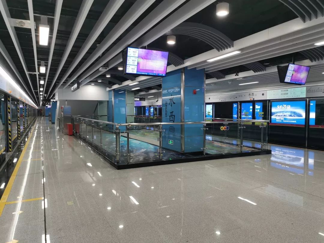 承建的广州地铁二十一号线土建10标工程包括一站两区间,分别为水西站