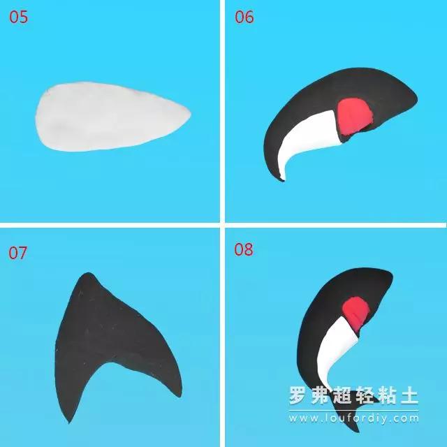 大鲨鱼粘土教程图片
