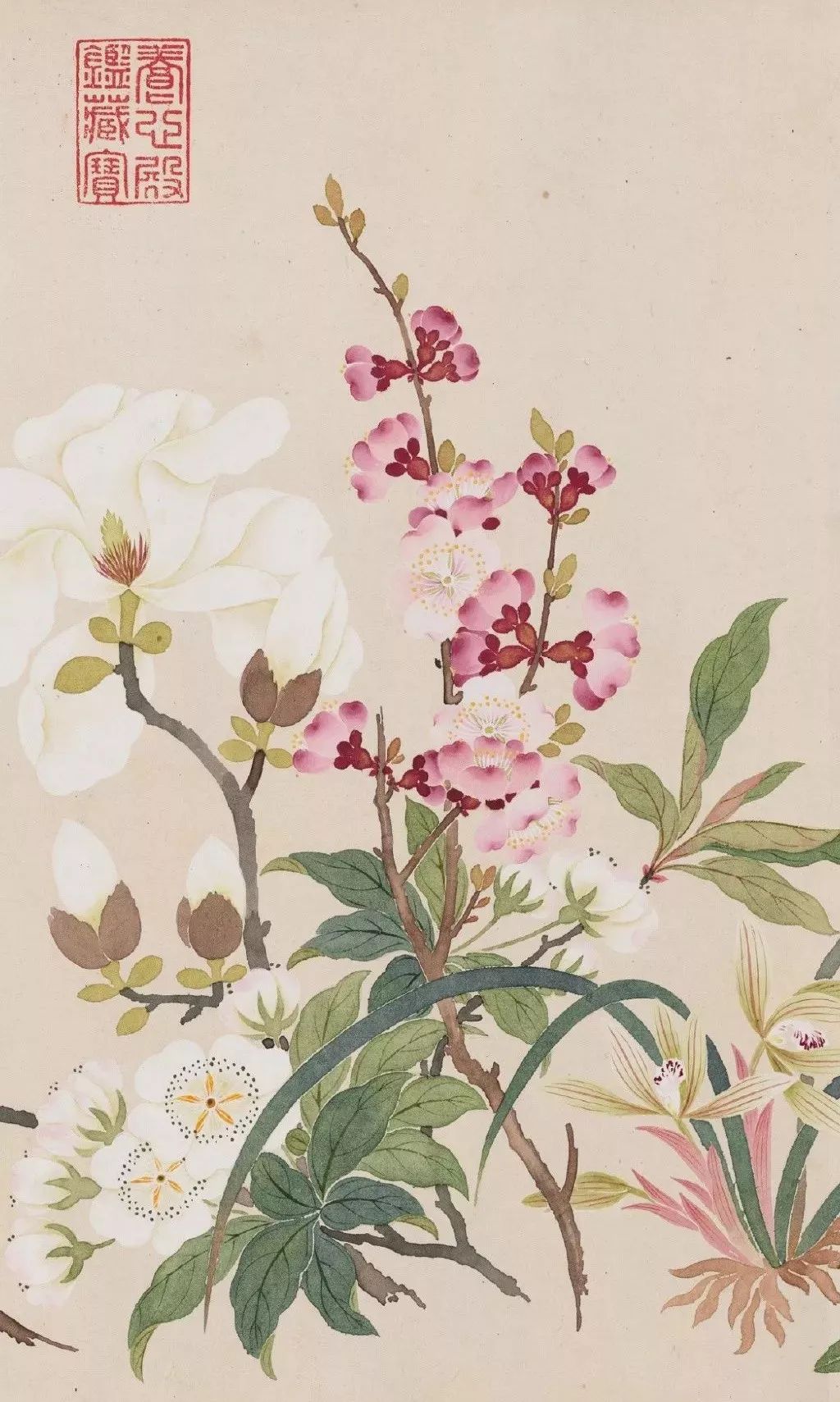 钱维城的花鸟画,大师手笔,难得一见!