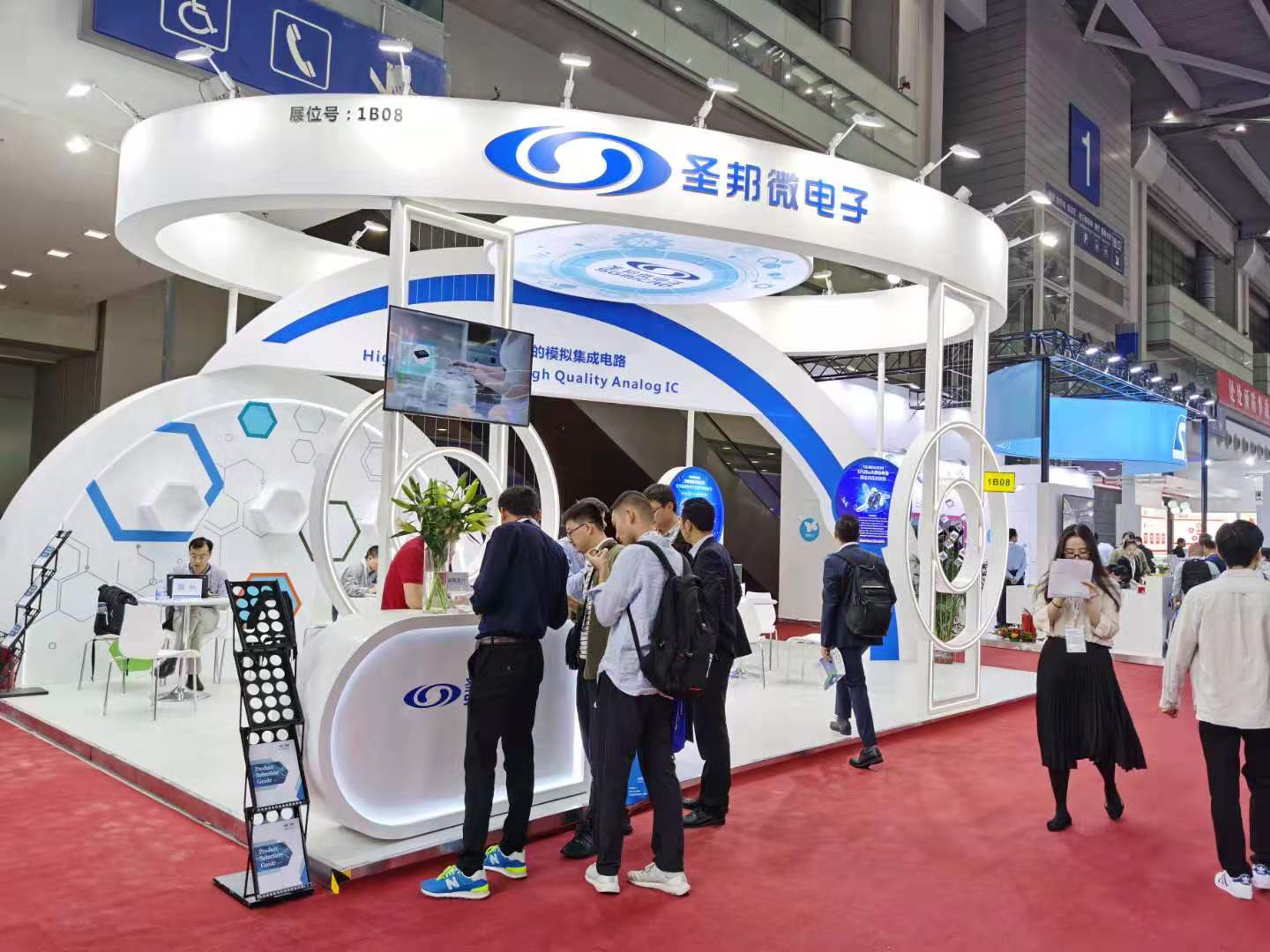 2019年电子展展台设计,展台搭建