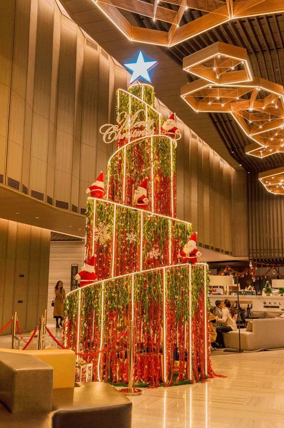 为了绿色环保酒店圣诞树竟然玩出了这么多花样40家酒店大pk你最喜欢